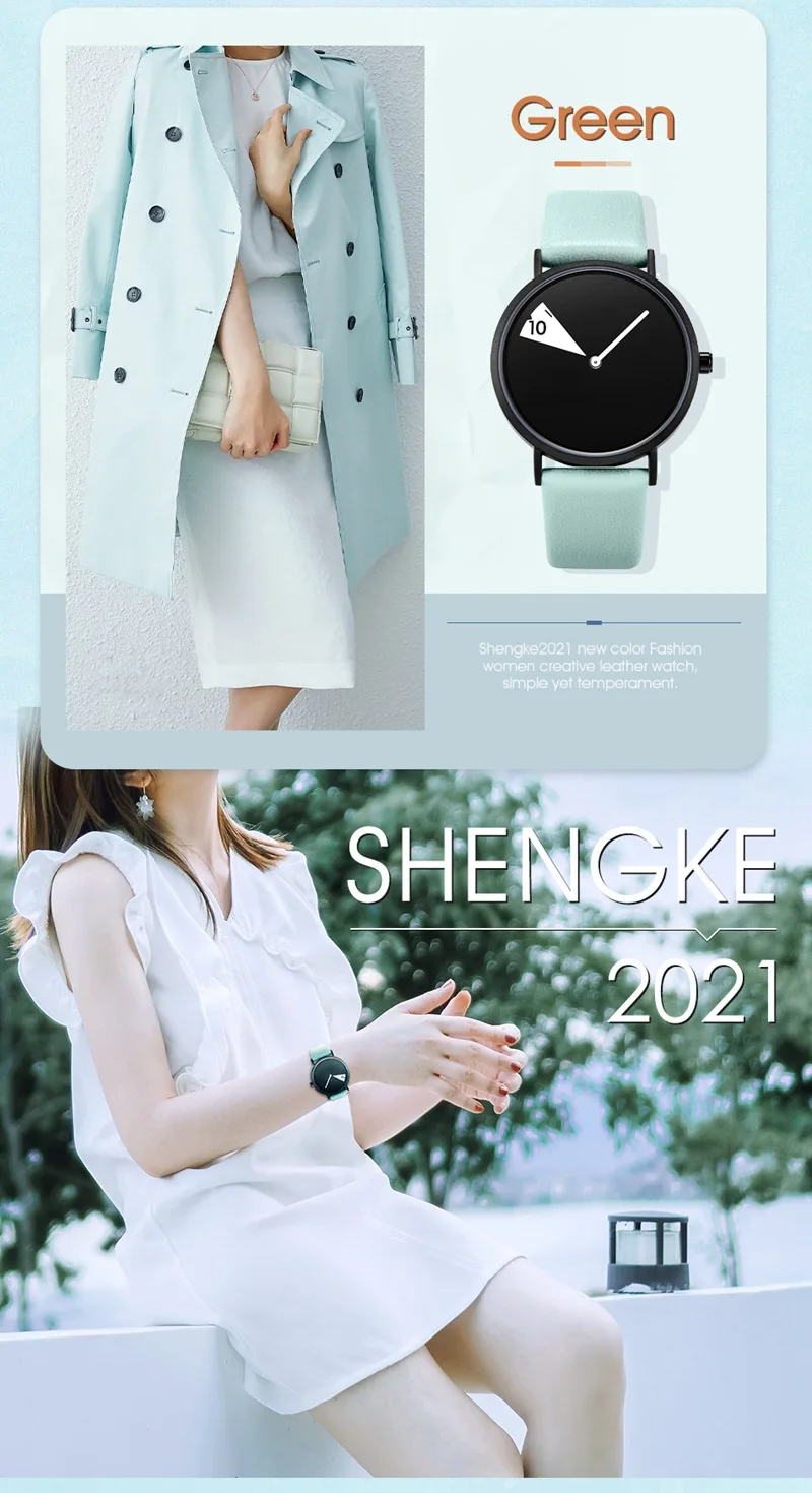 Women Watch Creative Wristwatch Ladies Watch Rotate Leather Band Wristwatches Clock Montres Femme Reloj Mujer Relogio Feminino - Image 15