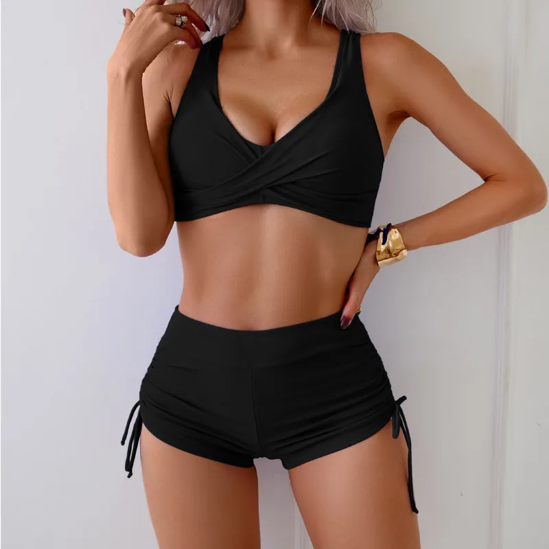 Separate Swimsuits Tankini Two-Piece Bathing Suits Set Female Swimwear Push Up For Beach Swim Wear Two-Piece Bathing Suits Pool Women's Swimming Suit - Image 9