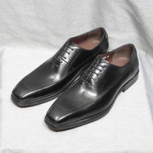 Classic Men's Oxford Dress Shoes Genuine Leather Lace-Up Point Toe Career Office Suit Formal Shoe for Men Wedding Party Oxfords
