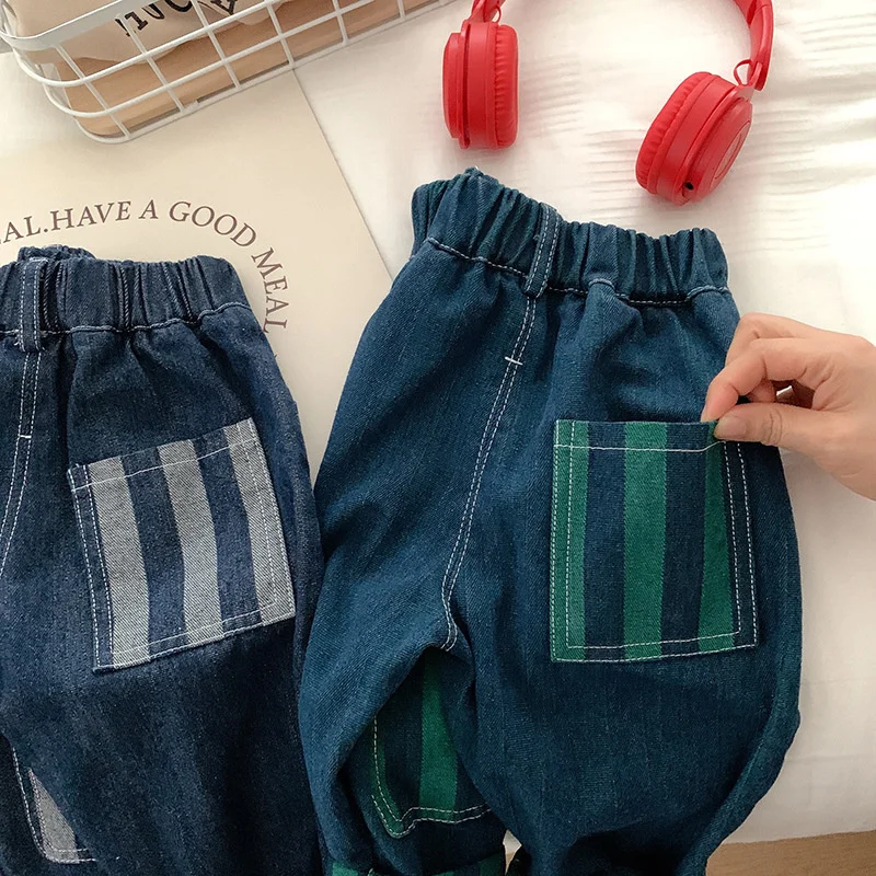 Children Pants 2025 Autumn Winter Trousers for Kids Stripe Casual Pants for Boys Girls Joggers Toddler Baby Clothing 1-6years - Image 4