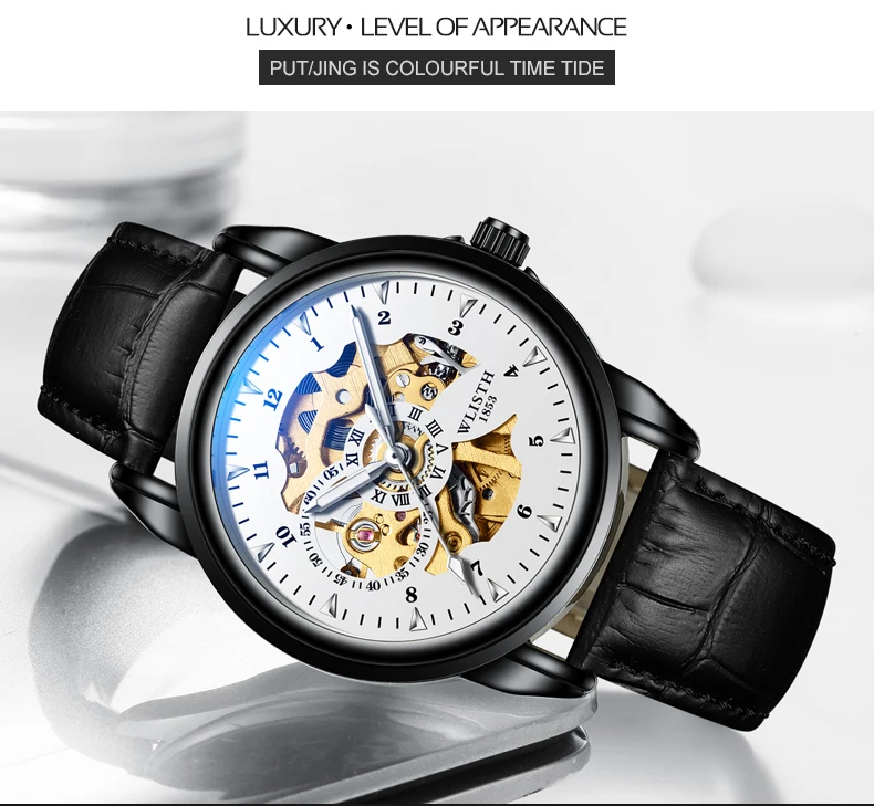 Man Watch Original Design Watch Machinery Men 's Watches Luxury Hollowing Watches For Men Waterproof Automatic Watch Mens Gifts - Image 15