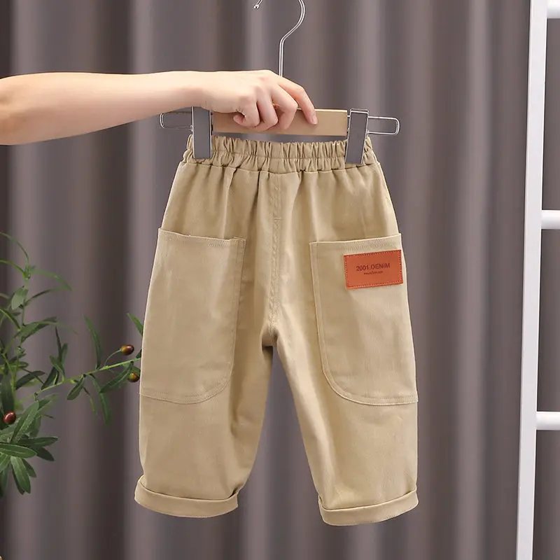 New Children long Pants Kids Spring Autumn Clothes Girls strips Trousers for Baby Boys Pants Toddler Pants Ribbed legging Pants - Image 3
