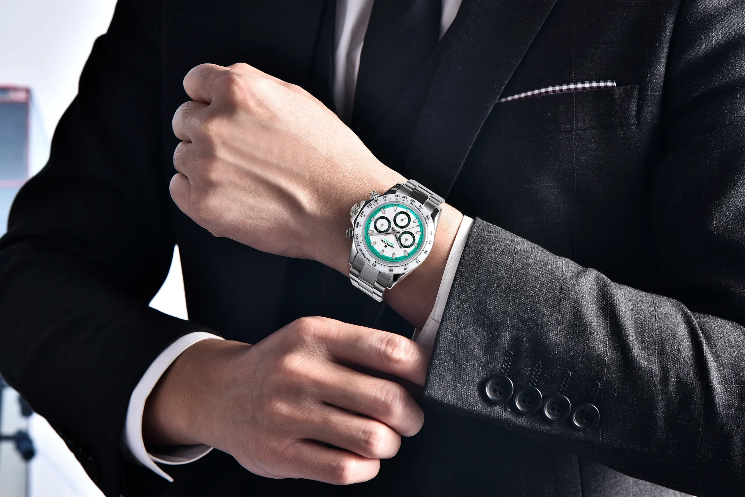 Men's watches top brand luxury mechanical watches men's Rollstimi137 luminous 30 meters waterproof stainless steel men's watches - Image 11