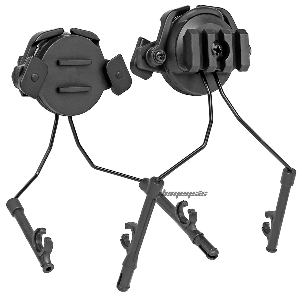 Tactical Helmet Accessories Airsoft Headset Holder Fast Helmets Rail Adapter Set Adjustable Rail Suspension Bracket - Image 11