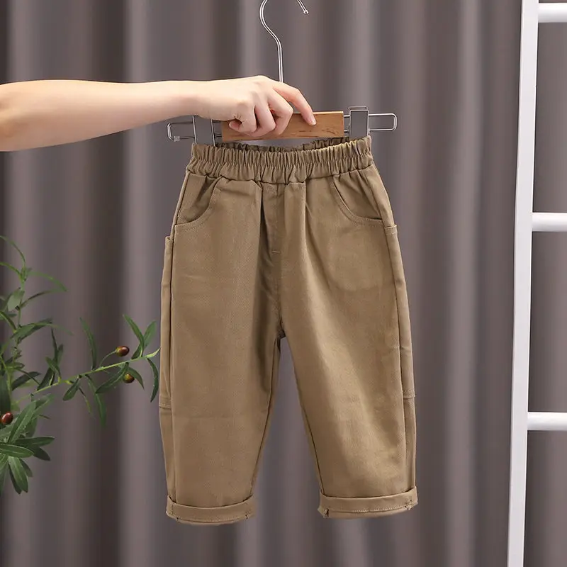 New Children long Pants Kids Spring Autumn Clothes Girls strips Trousers for Baby Boys Pants Toddler Pants Ribbed legging Pants - Image 4