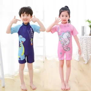 Children's Swimwear One-piece Swimsuit For Boys And Girls Little Kids Big Kids Sun Protection Hot Spring Swimming Set