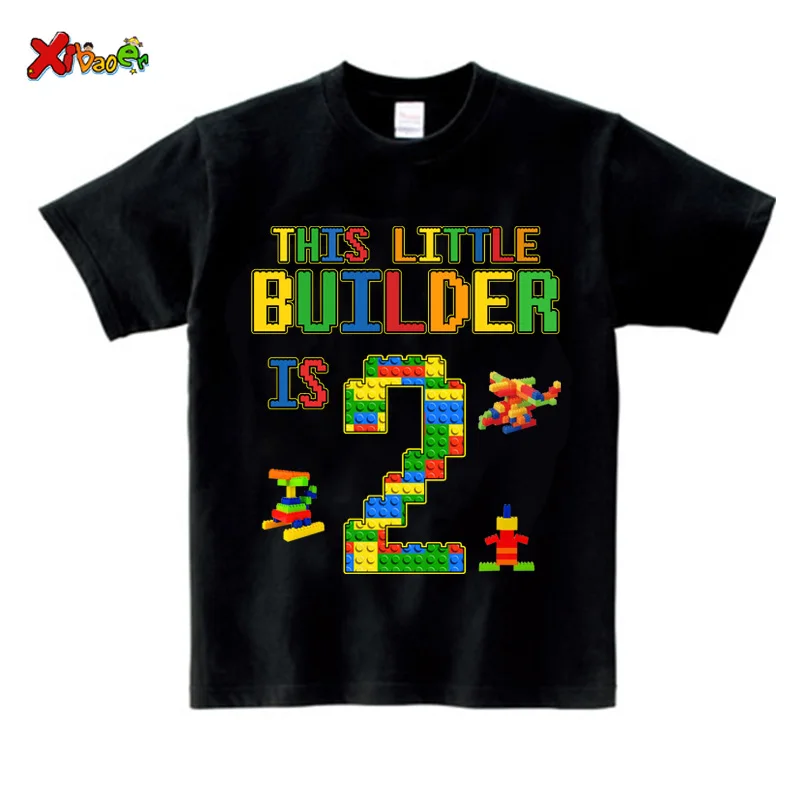 Birthday T Shirts for Kids Party Shirt Girl Custom Picture Clothes Outfits Kids Shirt Boy Shirt Clothing Children Outfit Summer - Image 6