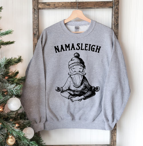 Namasleigh Christmas Sweatshirt - Image 2