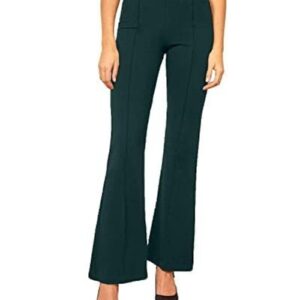 GREEN Women's Yoga Dress Pants Stretchy Work Slacks Business Casual