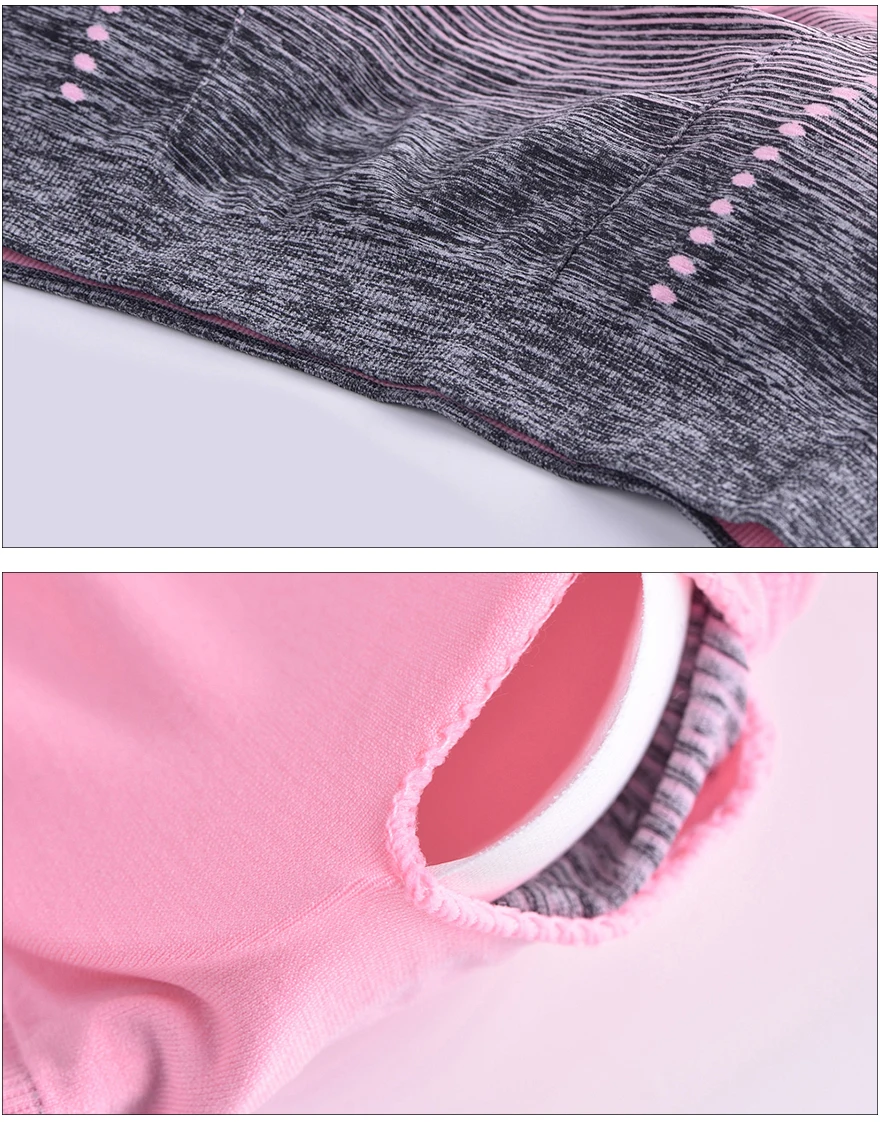 Sports Bra High Stretch Breathable Top Fitness Women Padded for Running Yoga Gym Seamless Crop Bra Gradient Sport Bra - Image 5