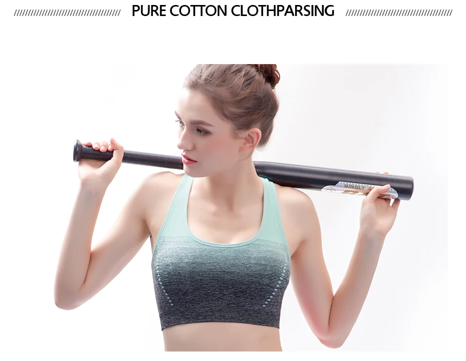 Sports Bra High Stretch Breathable Top Fitness Women Padded for Running Yoga Gym Seamless Crop Bra Gradient Sport Bra - Image 23