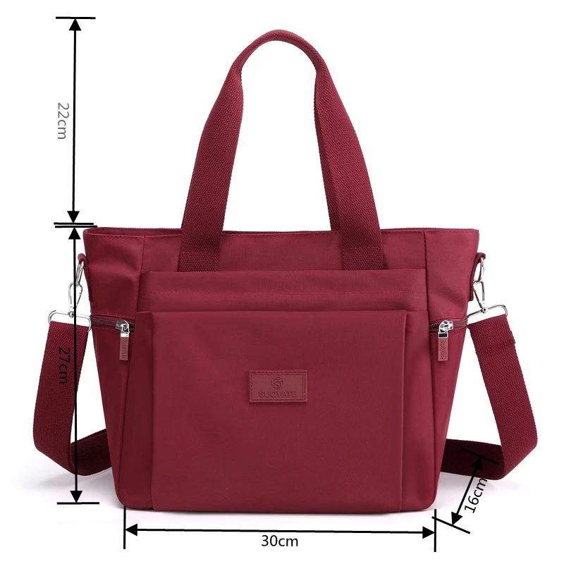 Womens Hand bags Designers Luxury Handbags Women Nylon Shoulder Bags Female Top-handle Bags Fashion Brand Handbags - Image 6
