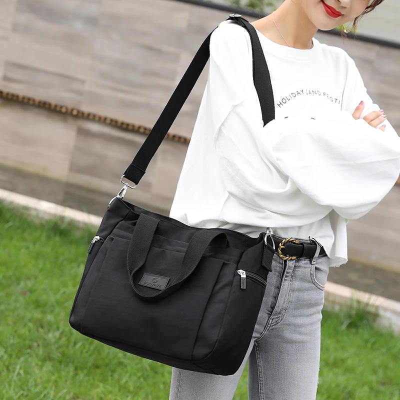 Womens Hand bags Designers Luxury Handbags Women Nylon Shoulder Bags Female Top-handle Bags Fashion Brand Handbags - Image 3