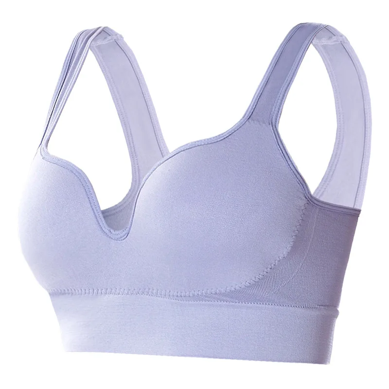 Women Sports Bra Sexy Padded Push Up Lingerie Fitness Daily Wear Seamless Full Cup Brasieres Para Mujer бюстгальтер женский - Image 11
