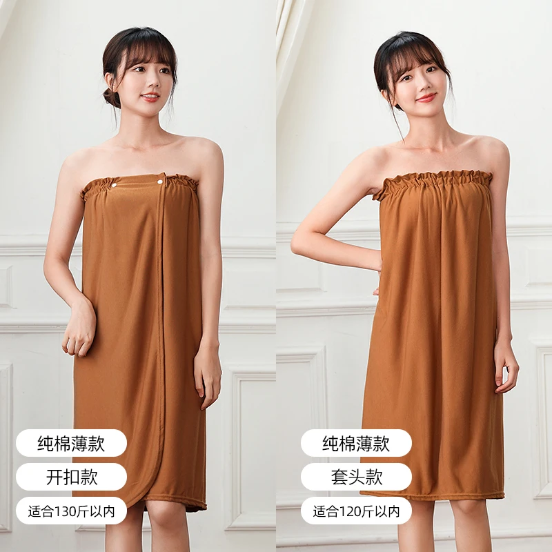 Wearable Microfiber Bathrobe Woman Shower Soft Bath Towel Adults for Home Beauty Salon Sweat Suit Sauna Towels Bathroom - Image 12