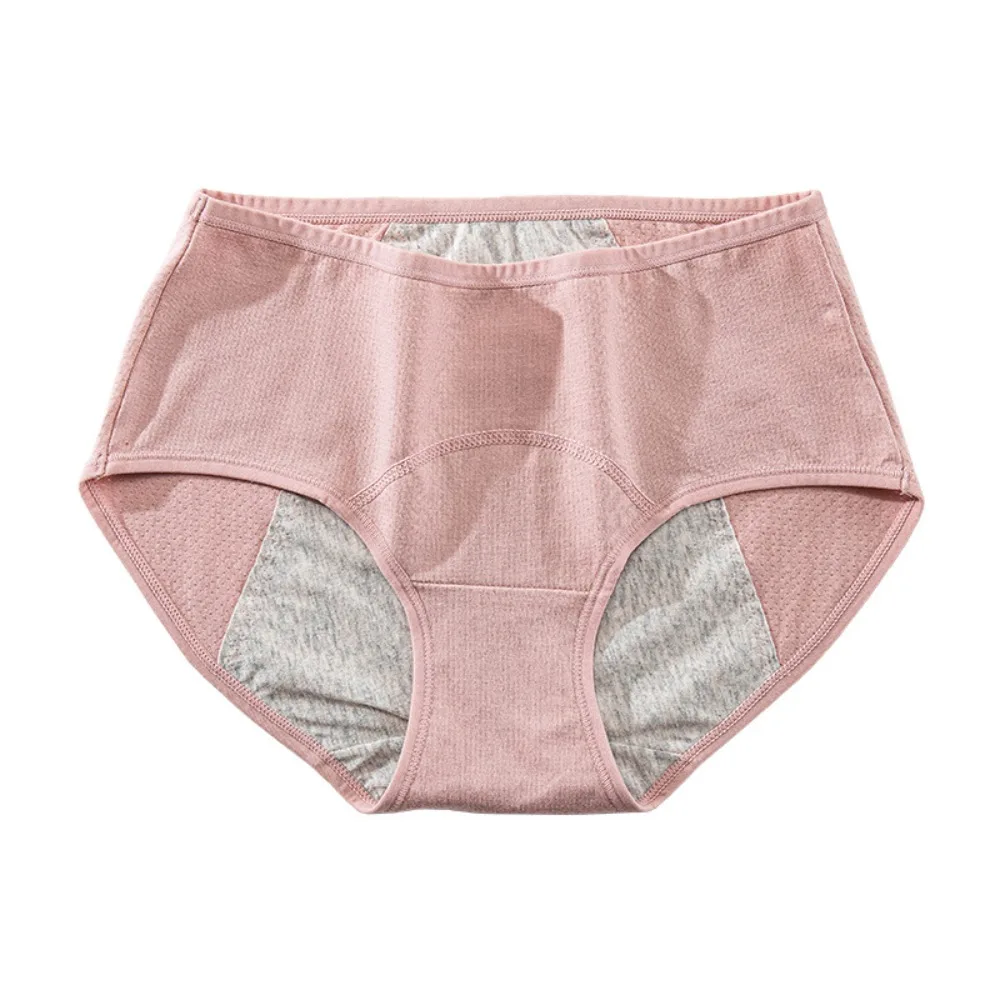 Cotton Menstrual Panties 3 Layer Waterproof Breathable Physiological Pants Antibacterial Soft Women's Underpants Daily Sports - Image 10