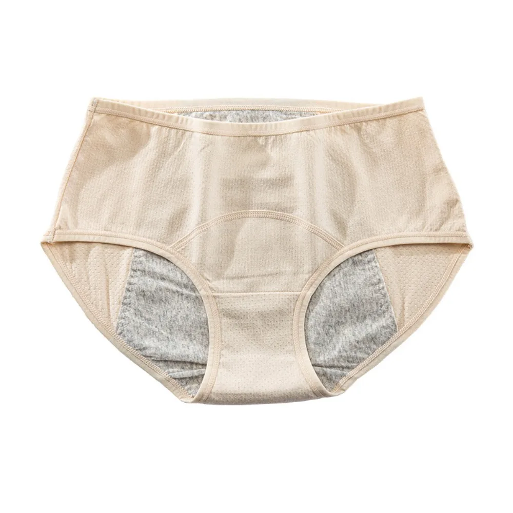 Cotton Menstrual Panties 3 Layer Waterproof Breathable Physiological Pants Antibacterial Soft Women's Underpants Daily Sports - Image 9