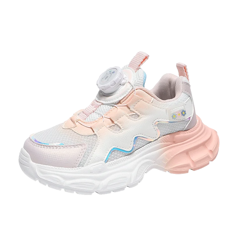 New Toddler Girls Sport Shoes Soft Sole Breathable Outdoor Tennis Fashion Kids Sneakers Children's Shoes 2026 Spring Size 28-38 - Image 8