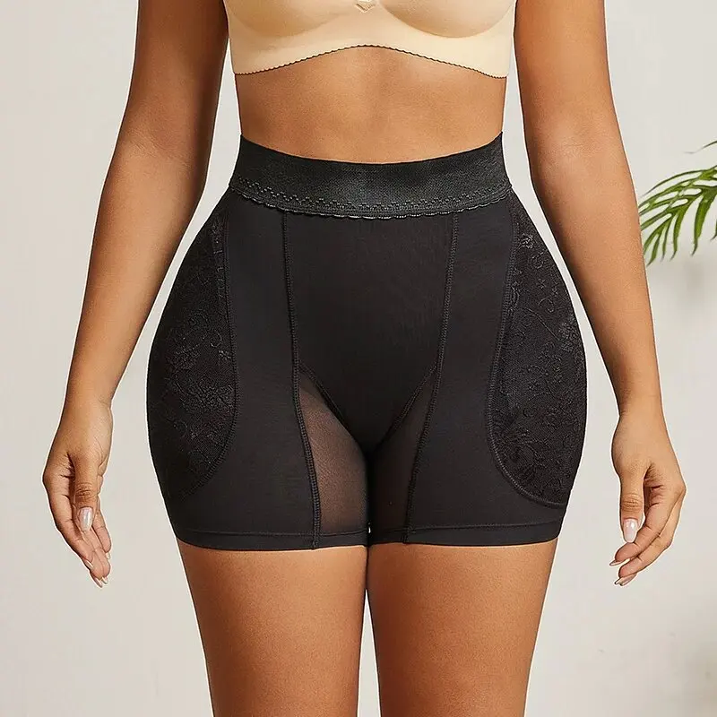 Shapewear Women High Waist Panty Control Panties Body Shaper Seamless Brief Lace Hip Lifte Padded Booty Shaper Hip Enhancer - Image 6
