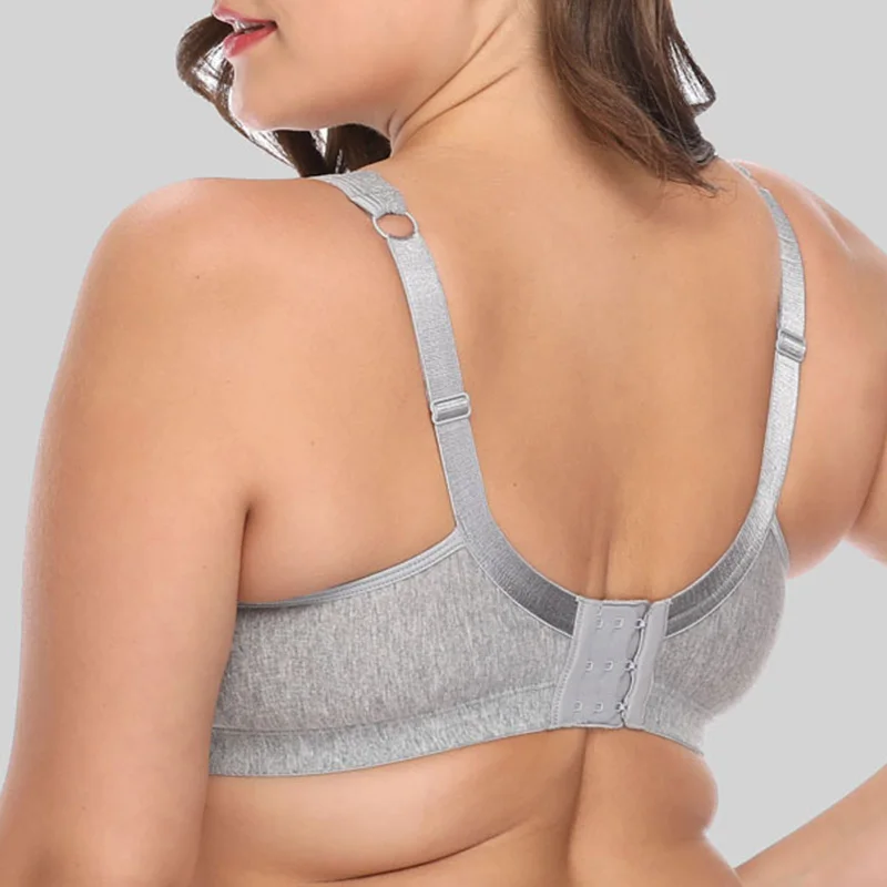 Bras For Women Wireless Full Coverage Brasieres Support Lingerie T-shirt Bra BH Tops Plus Size B C D DD E F G Cup - Image 6