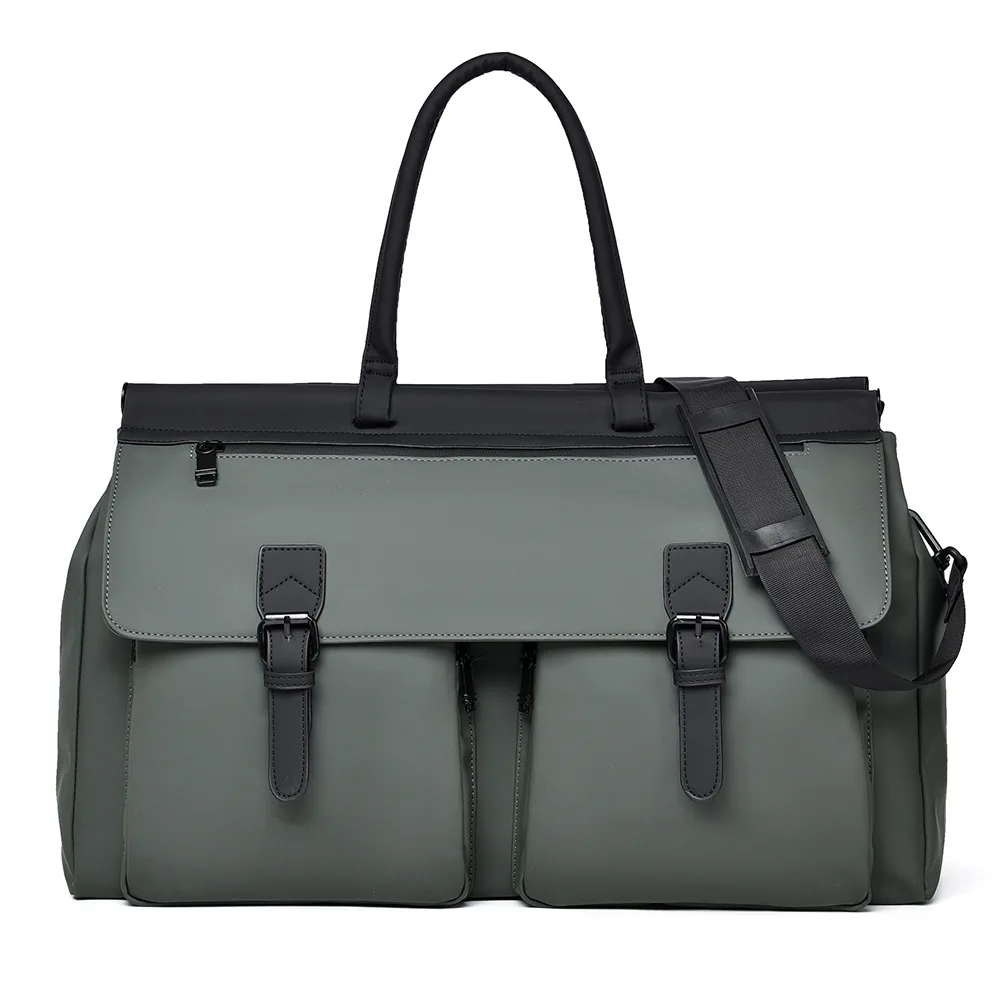 Men's Work Bag,Large Capacity Commuter Bag with Separate Wet/Dry Compartment,Multi-Purpose Travel Duffel for Gym Business Trips - Image 8