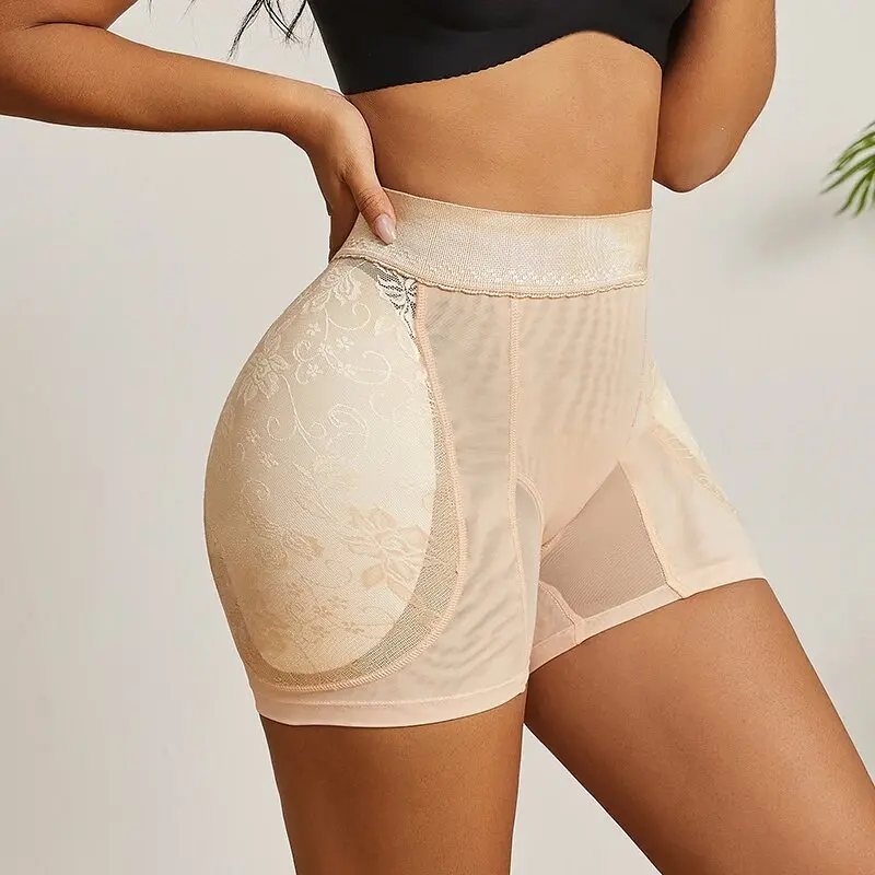 Shapewear Women High Waist Panty Control Panties Body Shaper Seamless Brief Lace Hip Lifte Padded Booty Shaper Hip Enhancer - Image 3
