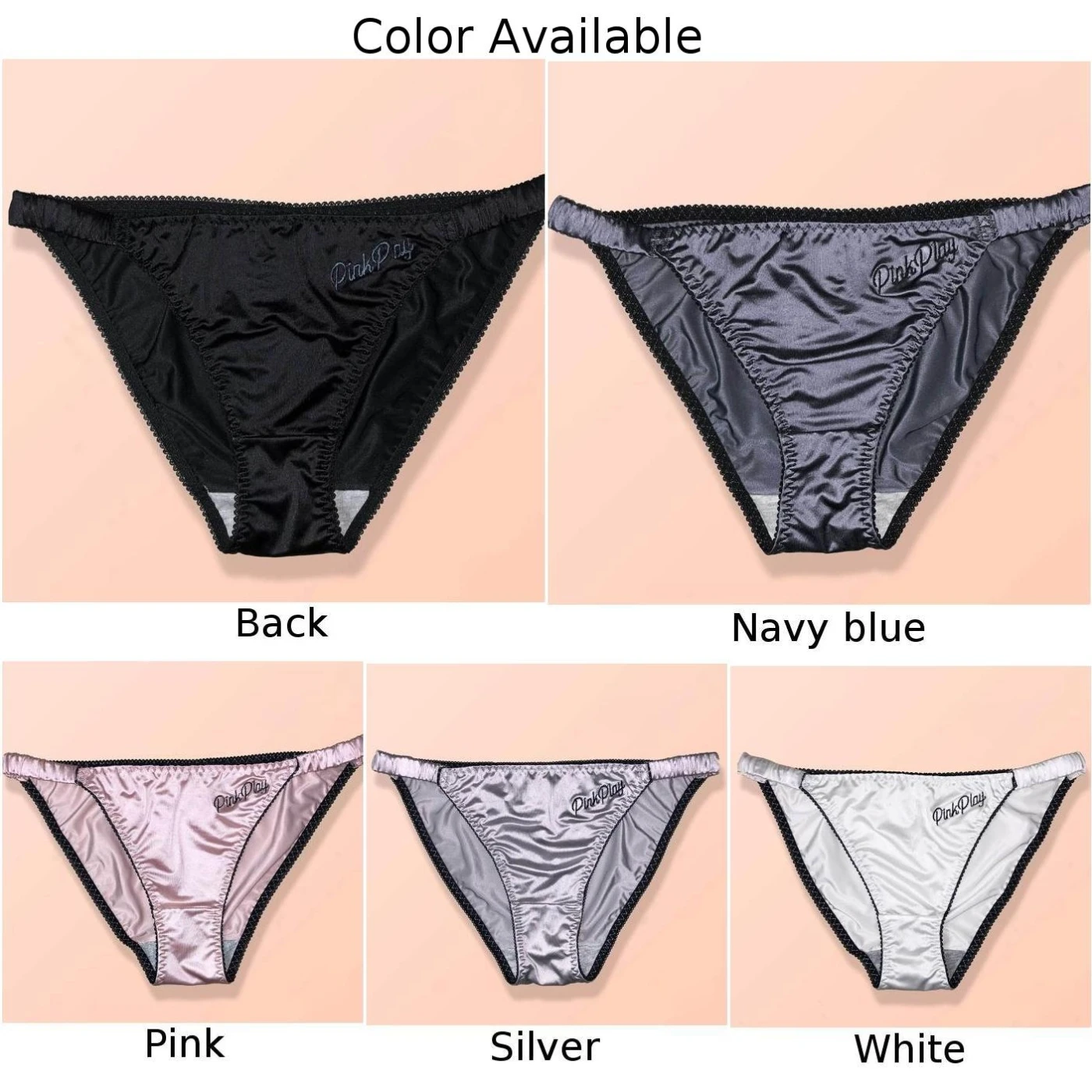 Silk Satin Panties, Ladies Sexy Lingerie Underwear, Knickers Briefs, Polyamide Fabric, Irresistibly Comfortable - Image 5