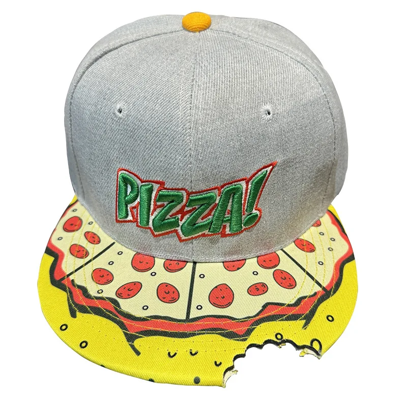 Hip-Hop Hat for Men, Spring and Autumn Big Head Flat Brim for Women, Celebrity Baseball Cap, Summer Street Dance Student Hat - Image 5