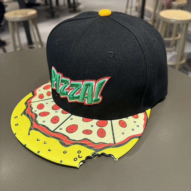 Hip-Hop Hat for Men, Spring and Autumn Big Head Flat Brim for Women, Celebrity Baseball Cap, Summer Street Dance Student Hat - Image 7
