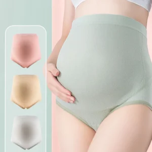 Maternity Panties Women's High Waist Full Belly support Panties Comfortable Breathable Pregnancy Panties L-XL