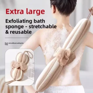 Bath ball, adult bath towel, bath scrubbing magic tool, bath ball, bath flower, extended and stretchable, household