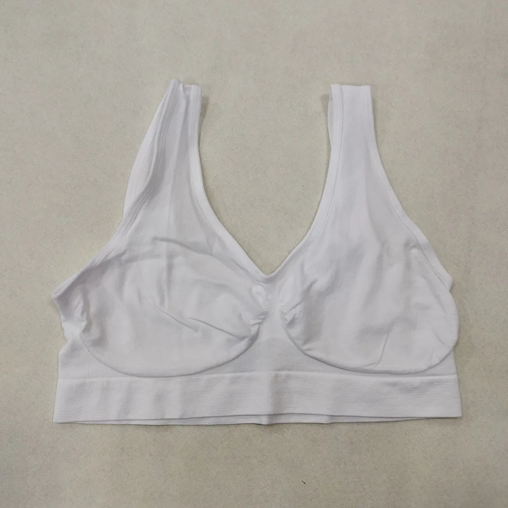 unlined Seamless Bra Vest Women sleep Underwear yoga sports Brassiere Big Size Top no sponge insert pad Bralette - Image 7