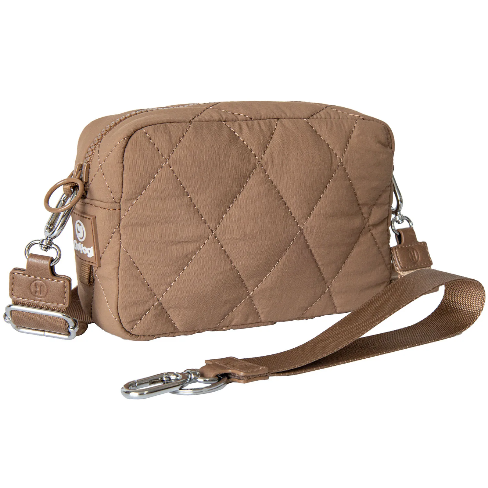 Wristlet Wallets for Women Nylon Crossbody Wallet with Puffer Bag Purse Shoulder Bag for Travel Credit Card Holder Phone Carrier - Image 7