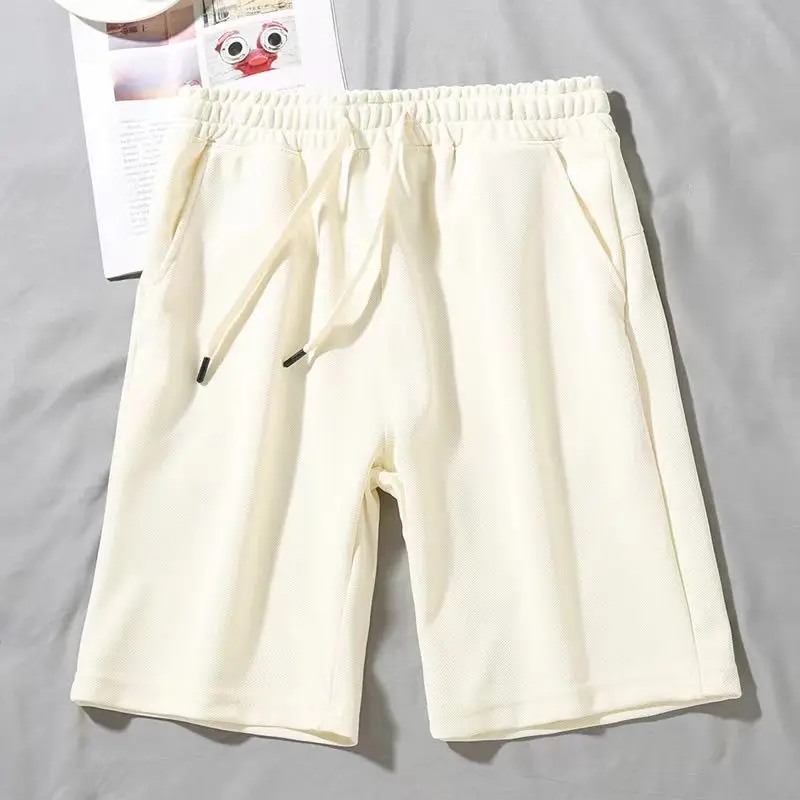 Trendy and Versatile Black Shorts for Boys Summer 2026 New Breathable Casual Five Quarter Pants Loose Straight Sports Pants - Image 6