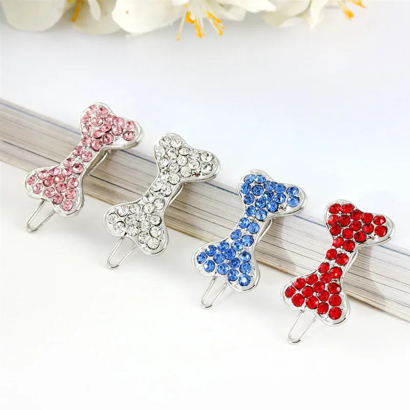 Pet Lovely Hairpins Dog Accessories Pet Dog Bows Hair Clips for Puppy Dogs Cat Yorkie Teddy Hair Grooming Pet Hair Accessories - Image 4
