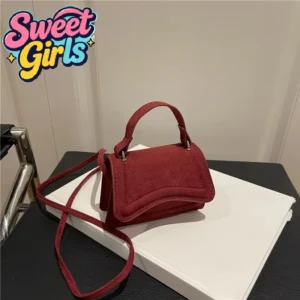 Mini Crossbody Bag For Women Fashion Women's Shoulder Bag Solid Color Simple Casual Handbag Commuter Small Bags