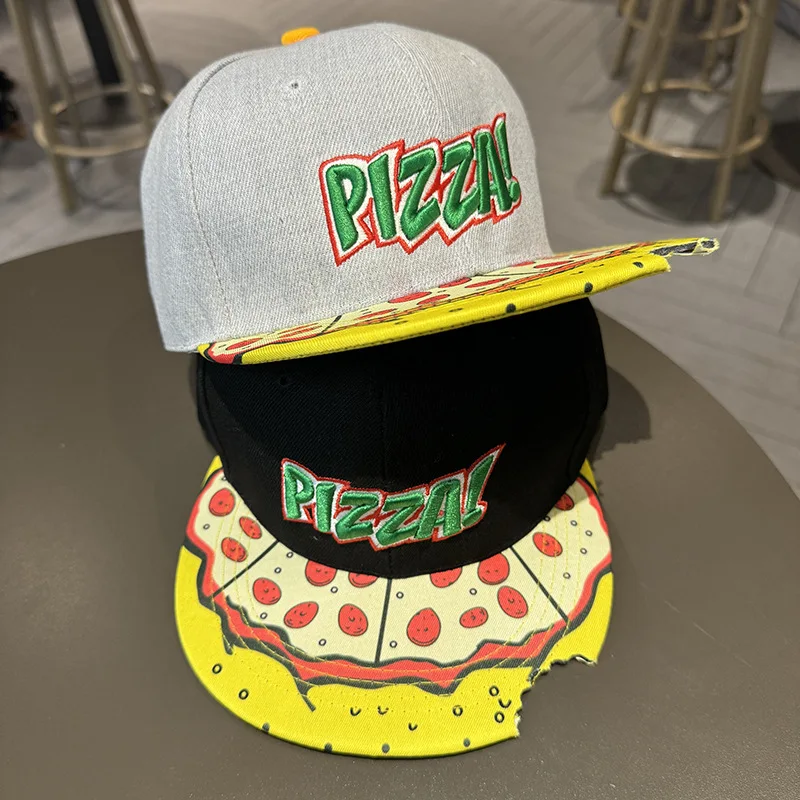 Hip-Hop Hat for Men, Spring and Autumn Big Head Flat Brim for Women, Celebrity Baseball Cap, Summer Street Dance Student Hat - Image 4