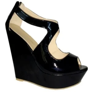 2026 Summer New Women Sandals Sexy Pumps Wedge Platform Open Toe 14cm Super High Heels Evening Activities Party Wedding Shoes