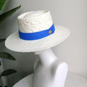 hats beach hat bohemian flat brim hat hand woven straw hat ladies summer vacation travel sun hat