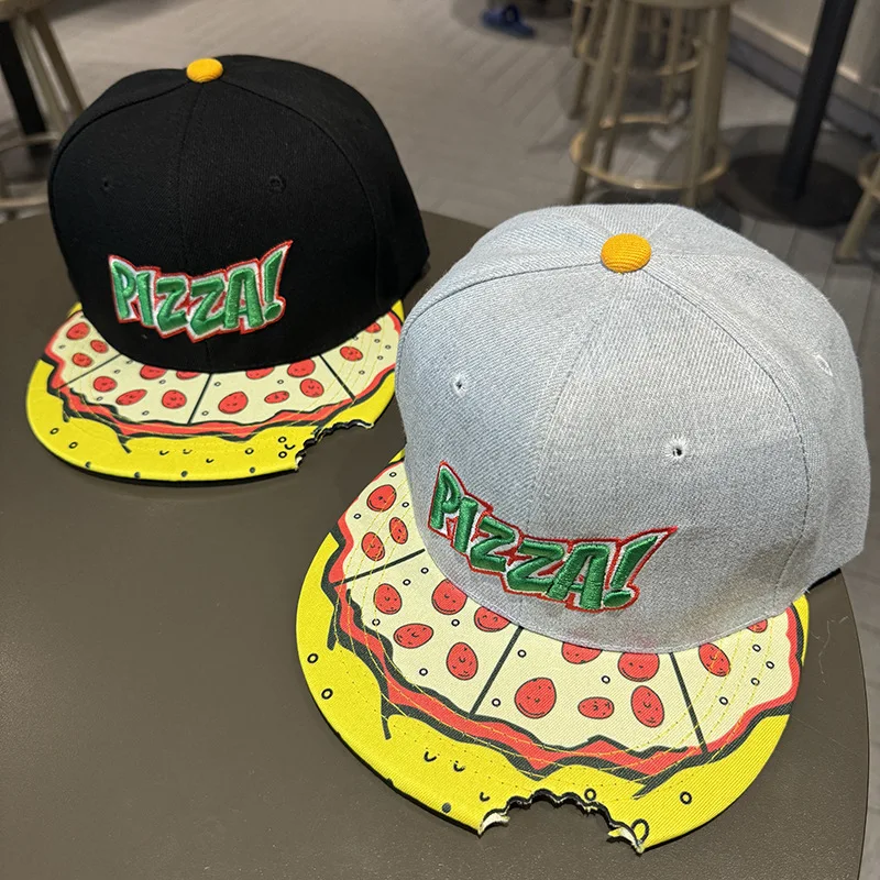 Hip-Hop Hat for Men, Spring and Autumn Big Head Flat Brim for Women, Celebrity Baseball Cap, Summer Street Dance Student Hat - Image 3