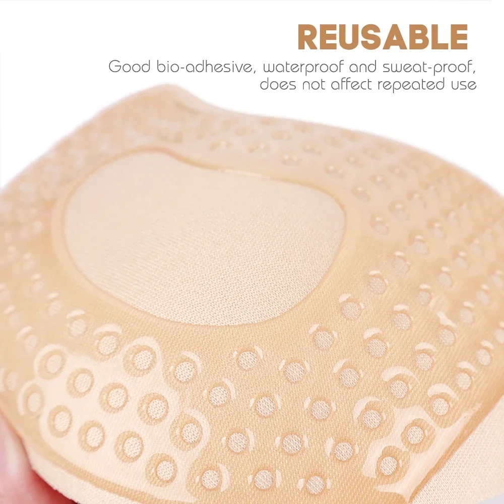 Invisible Push Up Bra for Women Backless Strapless Bra Seamless Front Closure Bralette Underwear Silicone Self-Adhesive Bra Pad - Image 4