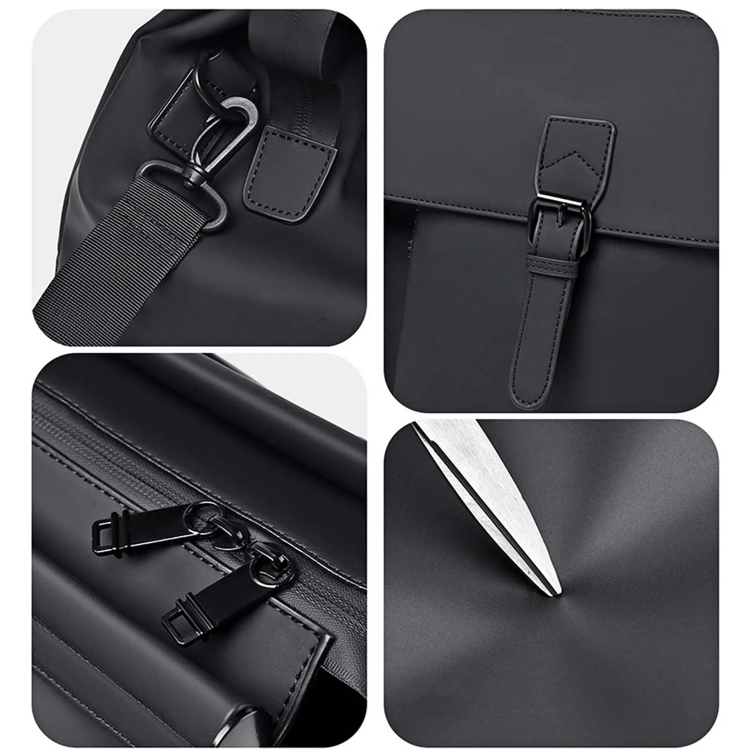 Men's Work Bag,Large Capacity Commuter Bag with Separate Wet/Dry Compartment,Multi-Purpose Travel Duffel for Gym Business Trips - Image 3