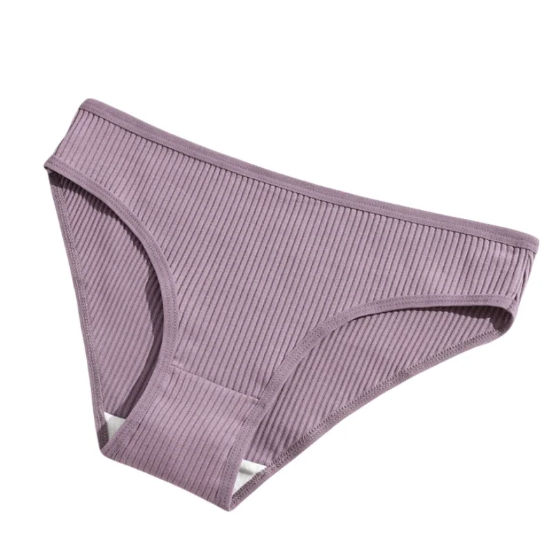 Cotton Women's Panties Fashion Striped Breathable Underwear Female Simple Comfortable Briefs Sports Intimate Lingerie - Image 12