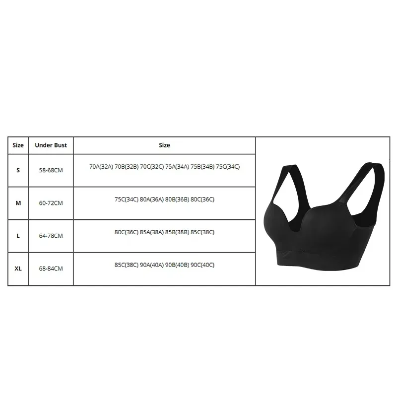 Women Sports Bra Sexy Padded Push Up Lingerie Fitness Daily Wear Seamless Full Cup Brasieres Para Mujer бюстгальтер женский - Image 6