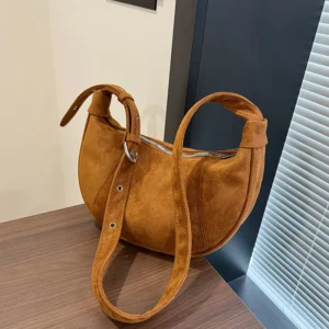 Crossbody Bags for Women Large Capacity Luxury Handbags Velvet fabric Shoulder Bags Female Casual Travel Hobos Bag Casual Sac