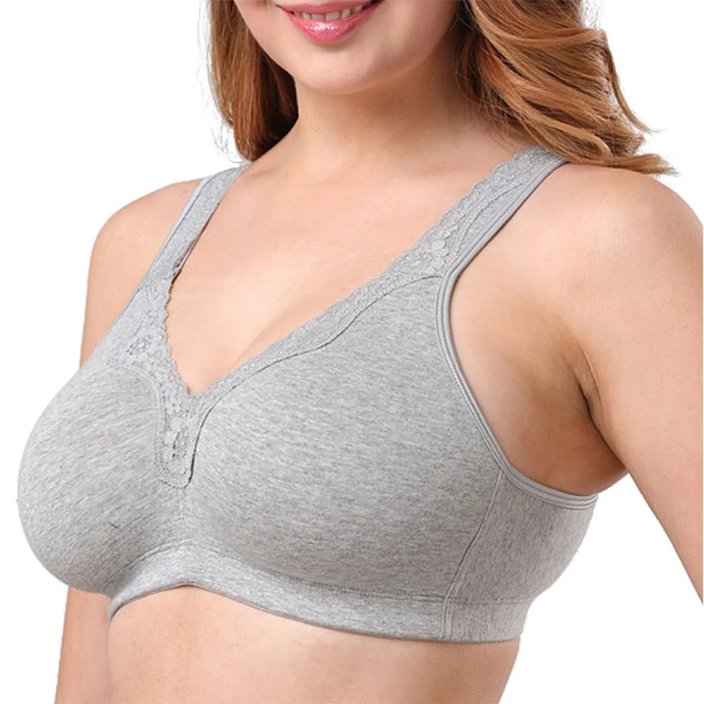 Bras For Women Wireless Full Coverage Brasieres Support Lingerie T-shirt Bra BH Tops Plus Size B C D DD E F G Cup - Image 20