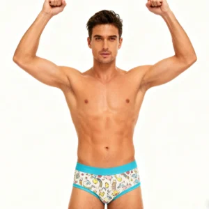 Cute rainbow Man's brief/man's underwear/brief for man