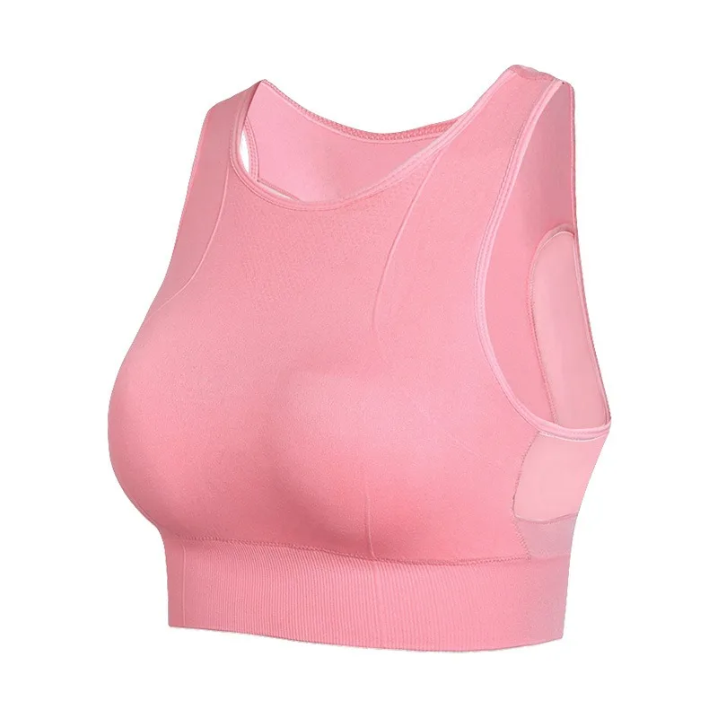 Sports Bras for Women Quick Drying Mesh Racerback Sports Bra Seamless Padded Sports Bra Yoga Bras Workout Bra Activewear Bra - Image 6