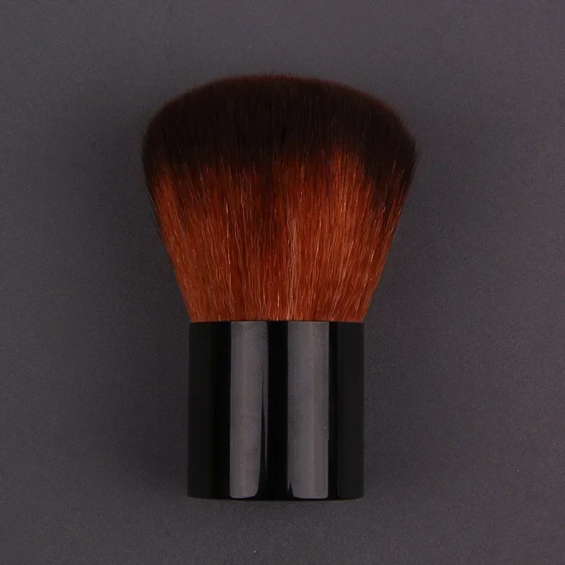 Makeup Brush Beauty Tool - 1Pcs Foundation, Blush, Concealer, Contour, Highlight, Cheek Brush for Blending, Round Angled Top - Image 9