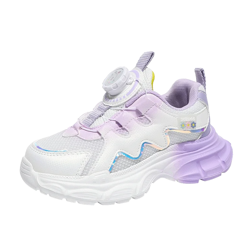 New Toddler Girls Sport Shoes Soft Sole Breathable Outdoor Tennis Fashion Kids Sneakers Children's Shoes 2026 Spring Size 28-38 - Image 7